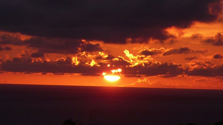 Ember Guanshan sunset