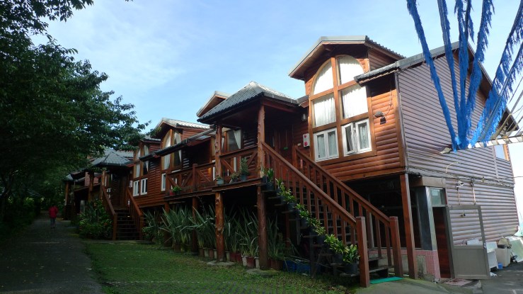 Wooden houses at Cingjing 